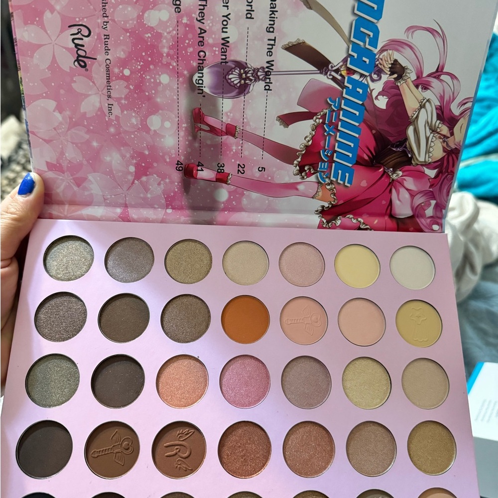 Rude cosmetic Manga Anime Eyeshadow Palette